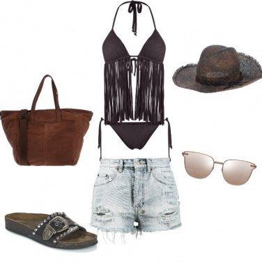 Outfit Etno chic on The beach