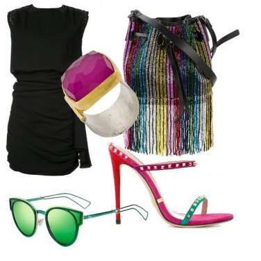 Outfit Black and colors