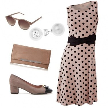 Outfit Serata a pois!