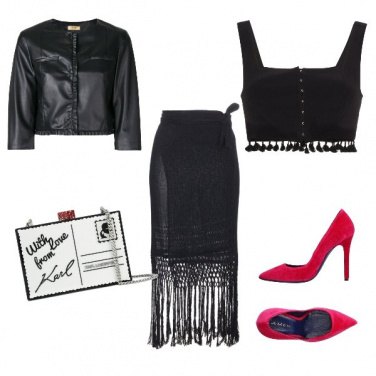 Outfit Black&Red