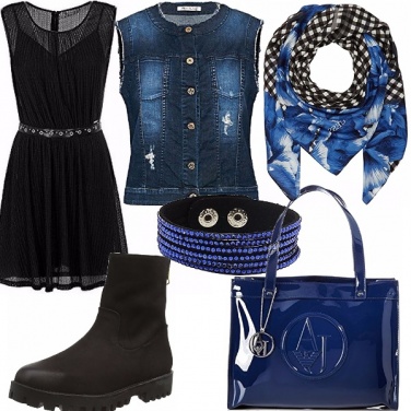 Outfit Blu notte