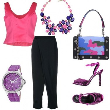Outfit La borsa camouflage
