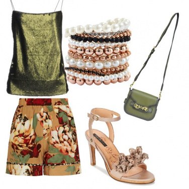 Outfit Pantaloncino di sera