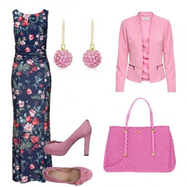 Outfit Rosa e fiori