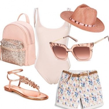 Outfit Glam in spiaggia