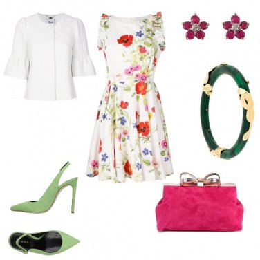Outfit Floral dress