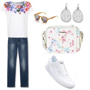 Outfit Sportiva con t-shirt