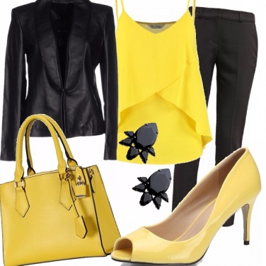 Outfit Ufficio rock
