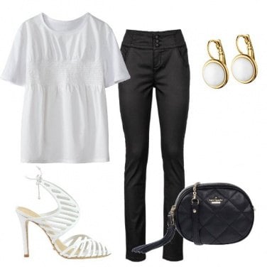 Outfit Black & white