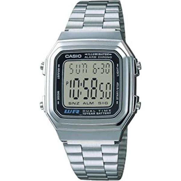 orologi digitali Casio grigio