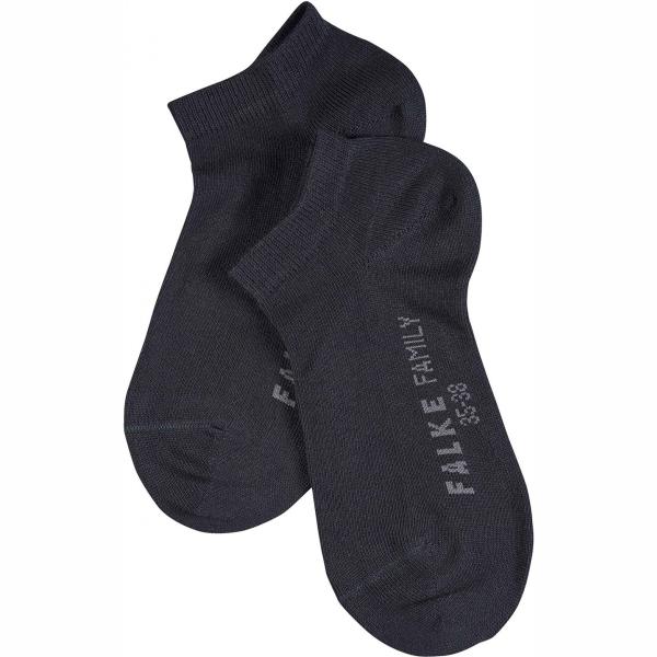 calzino Falke nero tinta unita