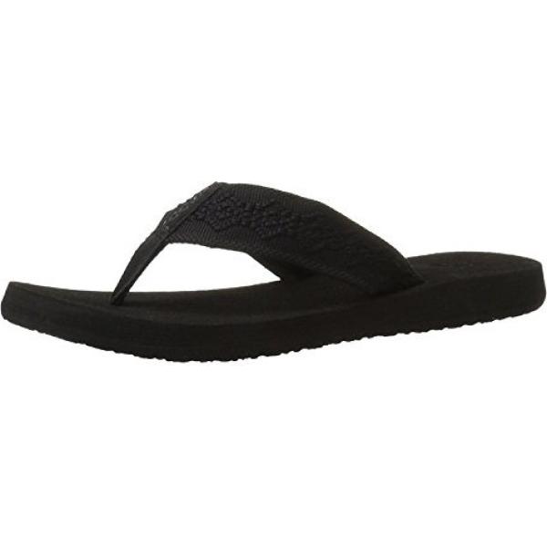 infradito Reef nero a quadri