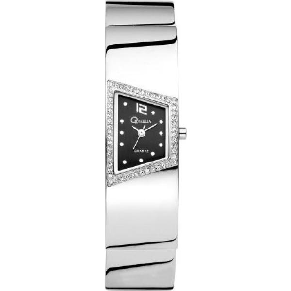 Orologio analogico con cinturino in acciaio inox argento Orphelia grigio