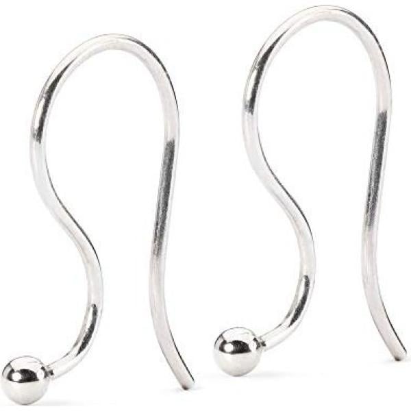 orecchini Trollbeads bianco