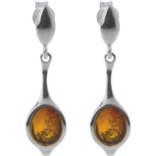 orecchini Nature dAmbre arancione