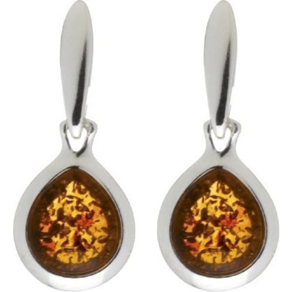 orecchini Nature dAmbre arancione