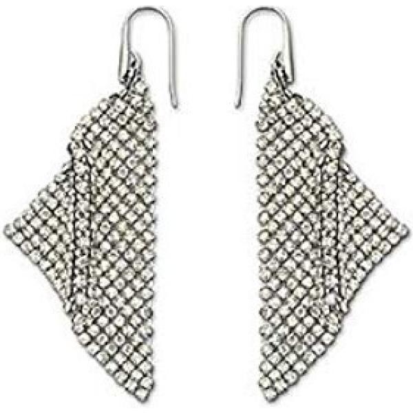 orecchini Swarovski grigio