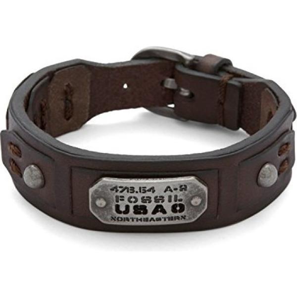 braccialetti Fossil marrone
