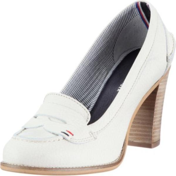 scarpe col tacco Tommy Hilfiger bianco