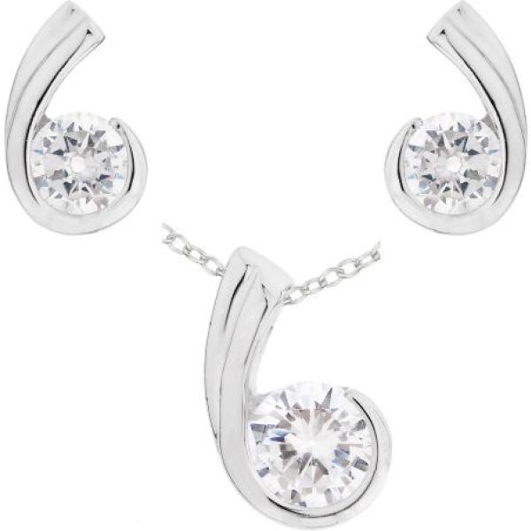 Orecchini in placcato argento Ornami grigio