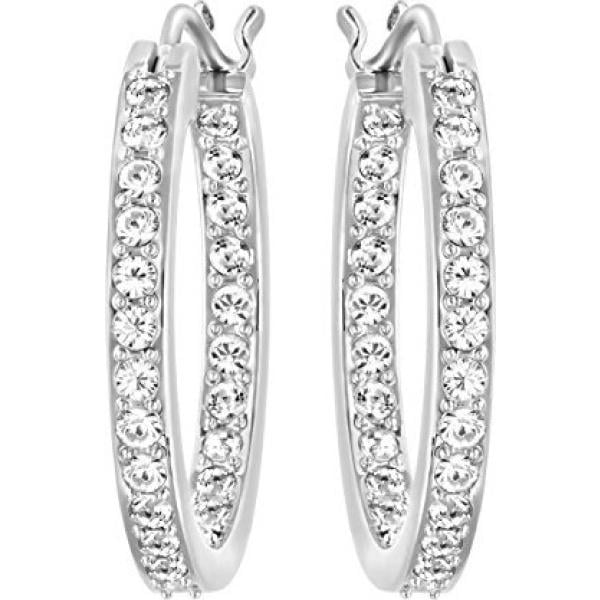 orecchini Swarovski bianco