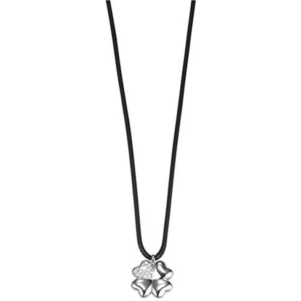 Catena in sterling 925 argento e bianco e nero Esprit bianco