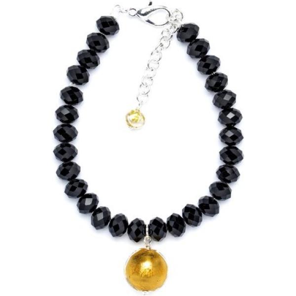 Bracciale in placcato argento Amanti Venezia grigio