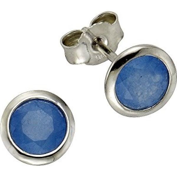 Orecchini con zirconia in sterling 925 argento e multicolore ZEEme grigio