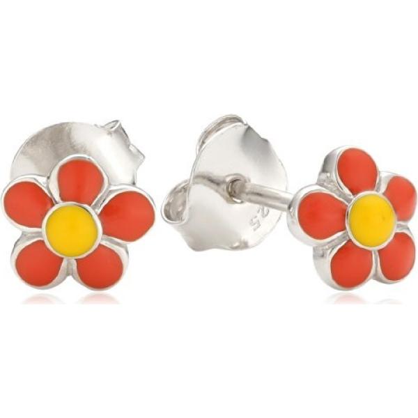 Orecchini a perno in sterling 925 argento e multicolore ZEEme grigio