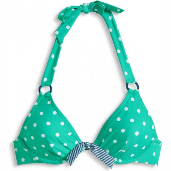 Bikini top verde Esprit verde