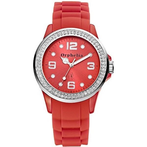 Orologio rosso Orphelia rosso