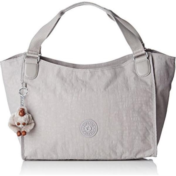 Borsa a spalla grigio Kipling grigio