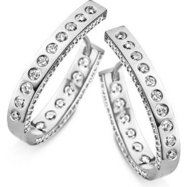 orecchini Orphelia bianco