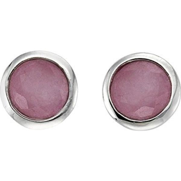 Orecchini a perno in sterling 925 argento e multicolore ZEEme grigio