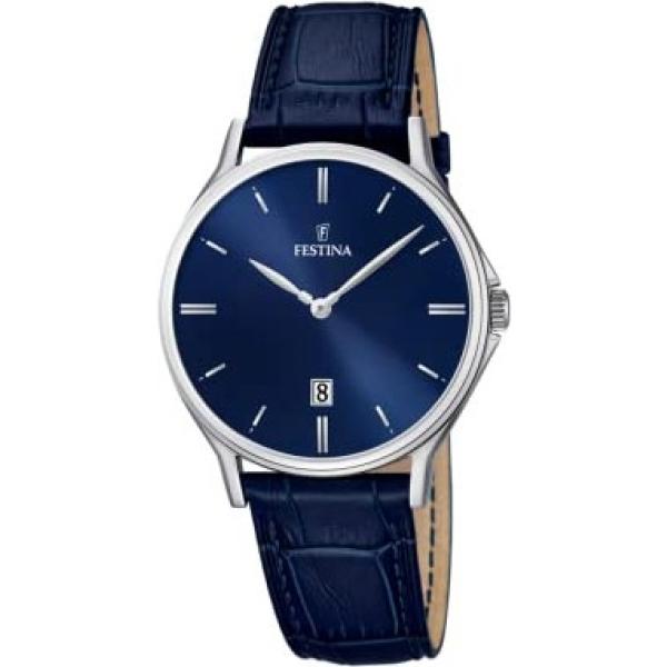 orologi analogici Festina blu