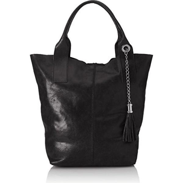 Shopping bag tote nero Chicca Borse nero