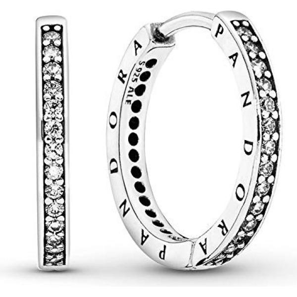 orecchini Pandora bianco