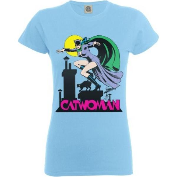 T-shirt con fumetto a maniche corte blu DC Comics blu