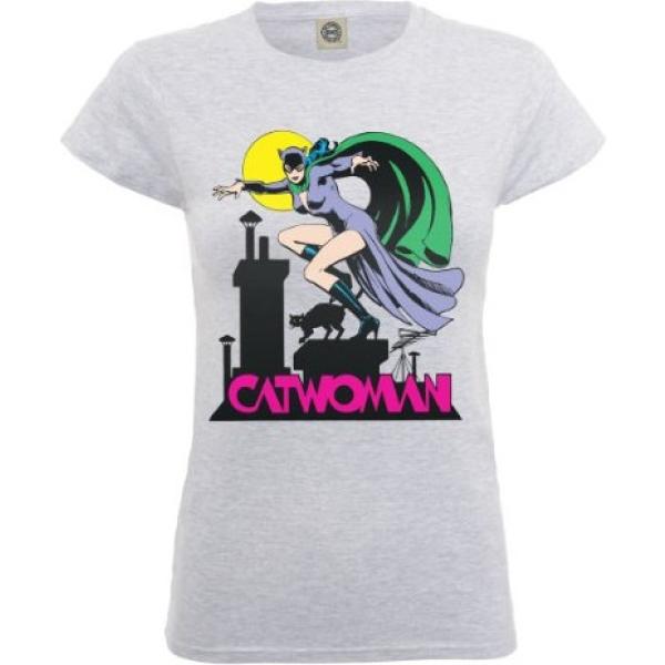 t-shirt DC Comics grigio
