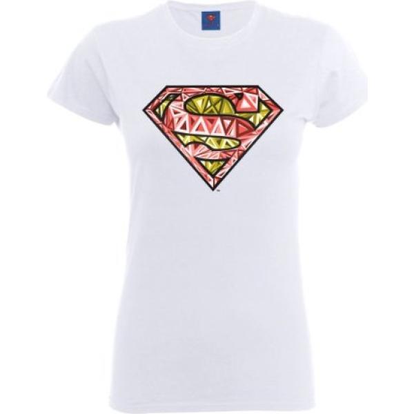 t-shirt DC Comics bianco
