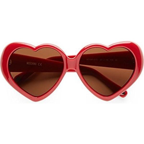 Occhiali da sole rosso Moschino rosso