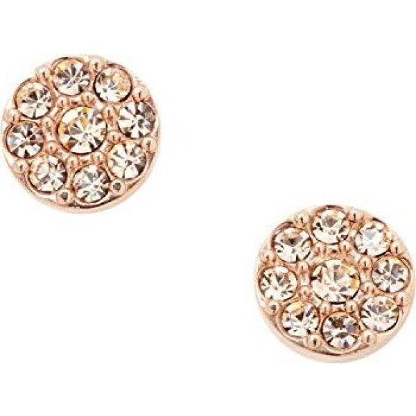 orecchini Fossil marrone