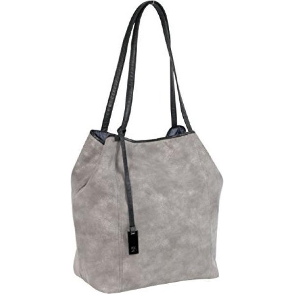 Shopping bag in denim grigio Tom Tailor grigio
