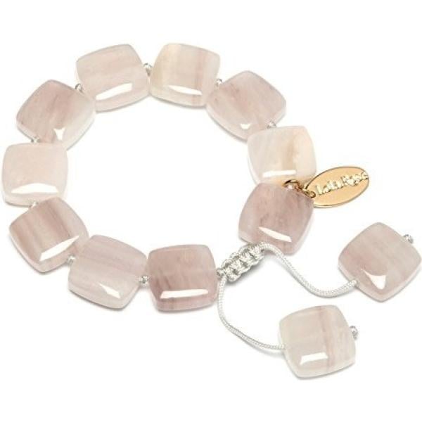 Braccialetto rosa e beige Lola Rose