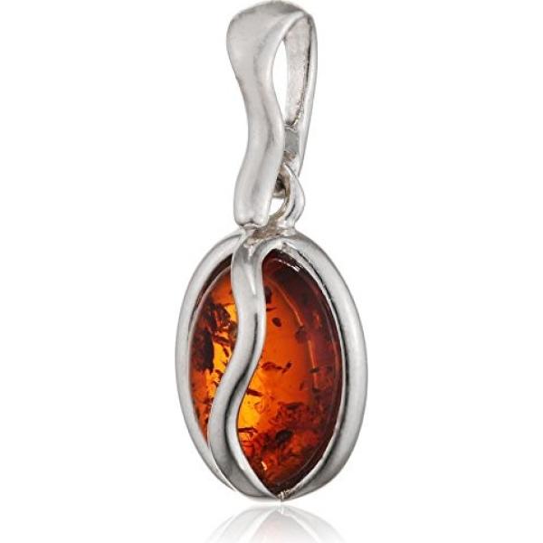 Collana in argento 925 marrone Nature dAmbre grigio