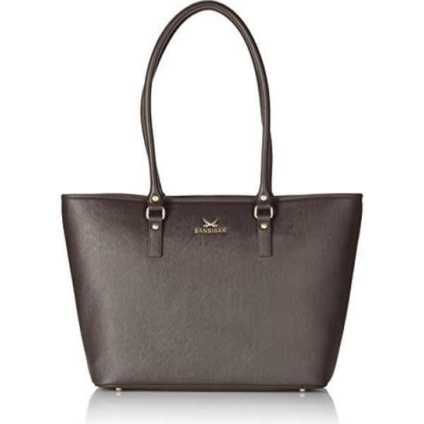 Borsa a tracolla marrone Sansibar marrone