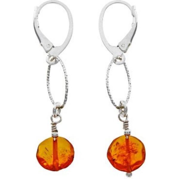 Orecchini in argento 925 Nature dAmbre grigio