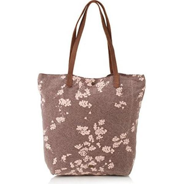 shopping bag Esprit marrone a fiori