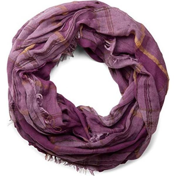 foulard StyleBREAKER viola a quadri