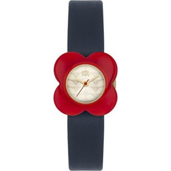 orologi Orla Kiely blu con stampe